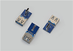 USB 3.0 Type-A Female (USB 3.0 AF) to 24-pin straight CM adapter with 5.1K ohm resistors